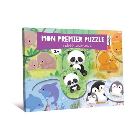 Mon premier puzzle : bébés animaux
