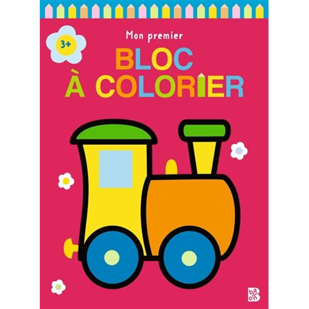 Train: Mon premier bloc à colorier