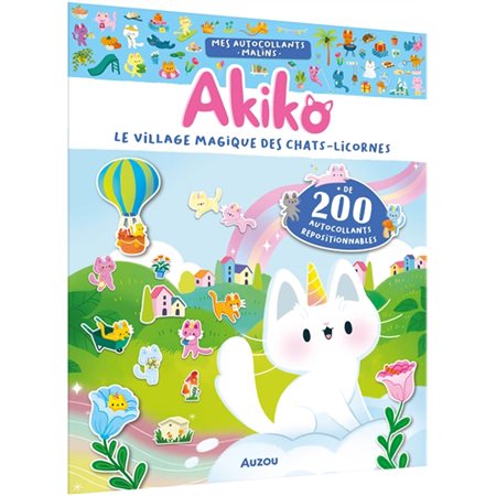 Akiko : le village magique des chats-licornes; Mes autocollants malins